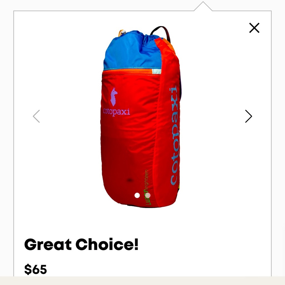 Cotopaxi Luzon 18L Backpack